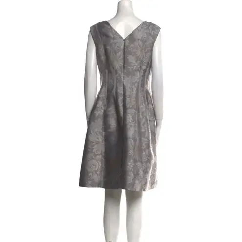 Oscar de la Renta RUNWAY. $2990 FLORAL DAMASK JACQUARD Size: L | US 10