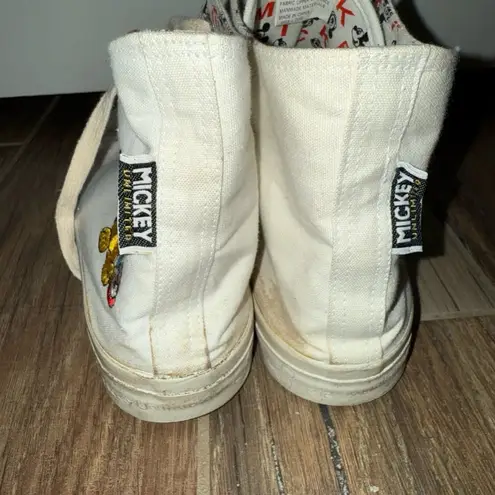 Disney Vintage  Mickey Unlimited Hi Top Tennis Shoes