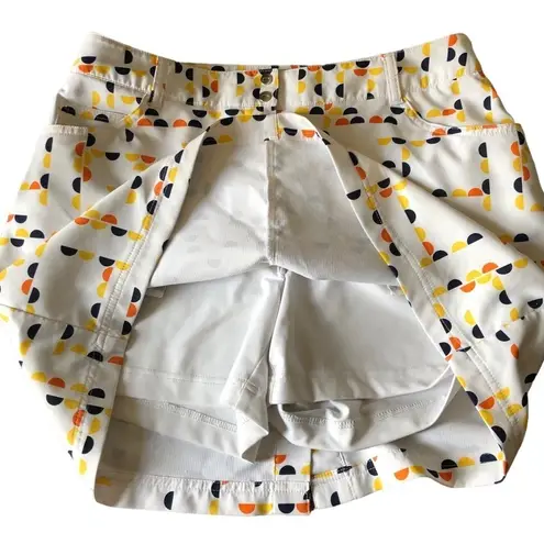 Slazenger Slazeger Printed Golf Pickleball Skort Sz. 8 Pockets Lined Outdoors Athletic