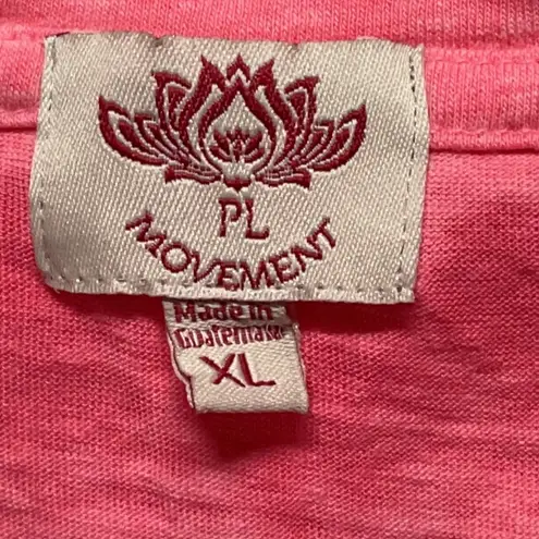 Pink Lotus Short Sleeve Shirt Size XL