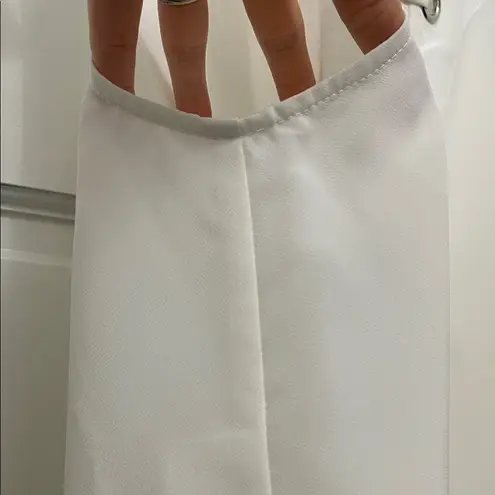 Rachel Roy Rachel Creme Sleeveless Blouse w/ Hardware Detailing - Size Small