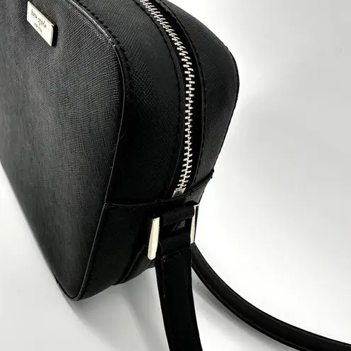 Kate Spade  Newbury Lane Cammie Camera Bag Leather Adjustable Black One Size