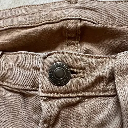 Helmut Lang Tan Light Brown Skinny Jeans USA Made Size 28