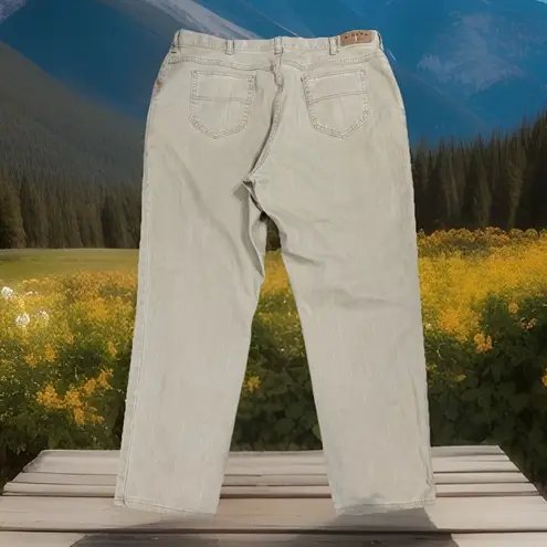 Y2K 1991 Denim Riders Jeans Womens sz 22W Tan Denim Union Deadstock Grunge