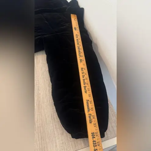 Lauren Ralph Lauren Vintage Black Velvet Jacket Rayon Silk Dark Academia Large