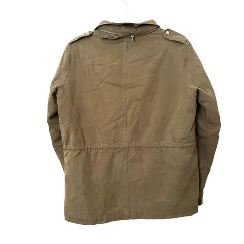 Maje Utility Light Jacket Army Green Sz 2 (US Medium)