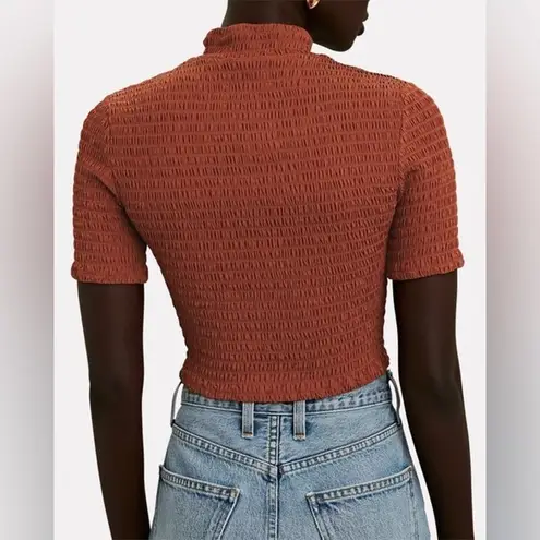 ALC Frank A.L.C.
Dana Smocked Mock Neck Top SIZE XS