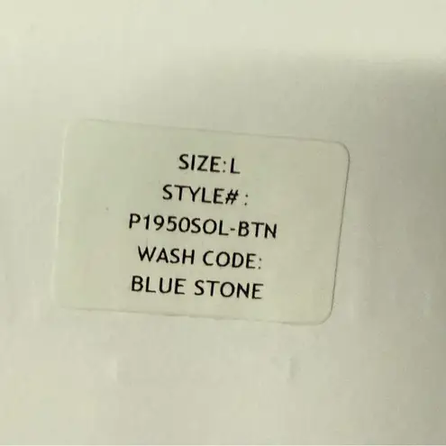 Pistola Jumpsuit Women M Blue Stone Relaxed Field Suit Short Sleeve Button Front