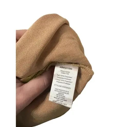 Adelyn Rae NWT! Cassie 3D Crochet Mini Dress in Lime Green Sz S