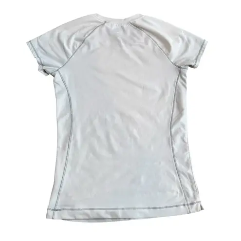 Alo Yoga  Women’s Size XS Fitted Athletic Tee Shirt White Running Gym Workout