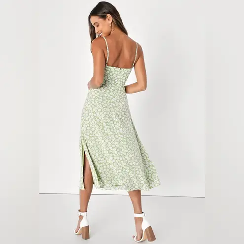 Timeless Touch Green Floral Print A