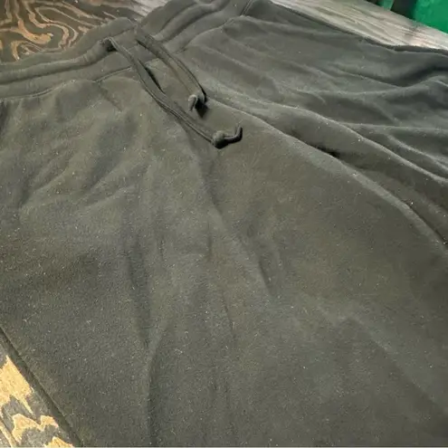 32 Degrees Heat Cropped Athletic Pants 32 Degrees Black Drawstring Comfy (1019) thumbnail 2