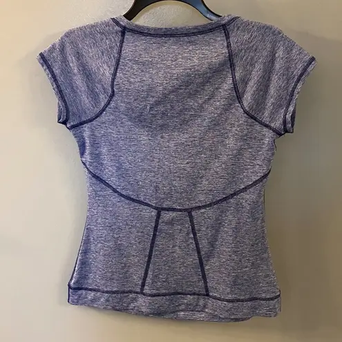 Tek Gear Womens  Blue Active Wear Shirt - Size Small