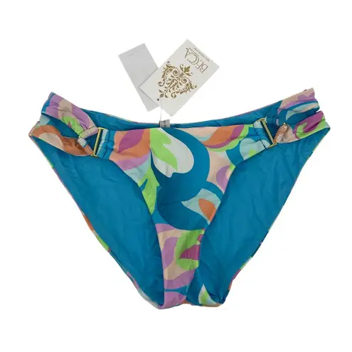 Becca All That Glitter Side Split Hipster Bikini Bottom Size Medium NWT
