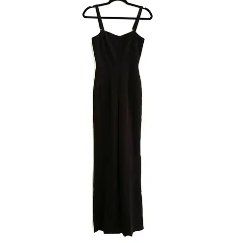 Dress the Population NWOT Victoria Black Sleeveless Jumpsuit XXS