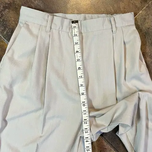 Sag Harbor Women’s Light Gray Pleated Dress Pants 12