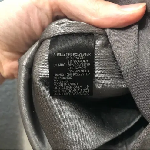 Tahari Black & Grey Dress - Size 8