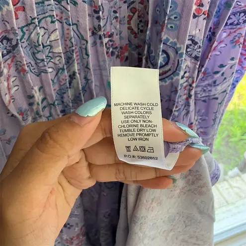 Woman Within Plus 1X Floral Sleeveless Maxi Dress Multicolor Casual 22/24