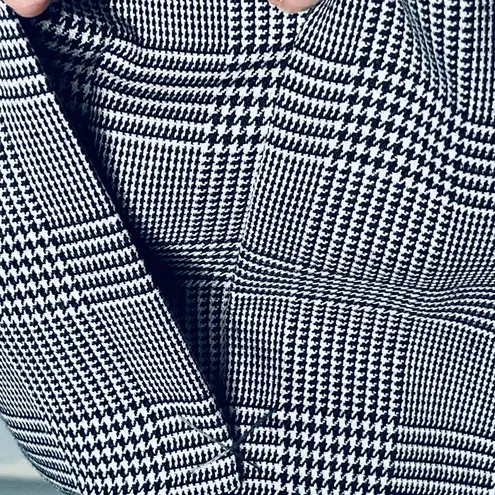 New York & Co. Black White Houndstooth Blazer New 8