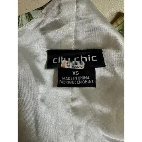 City Chic Tender Floral Maxi Dress in Fresh Floral XSmall Womens Plus Gown