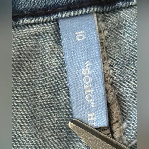 Hydraulic Soho High Rise Denim Skirt Vintage Southwestern Y2K size 10