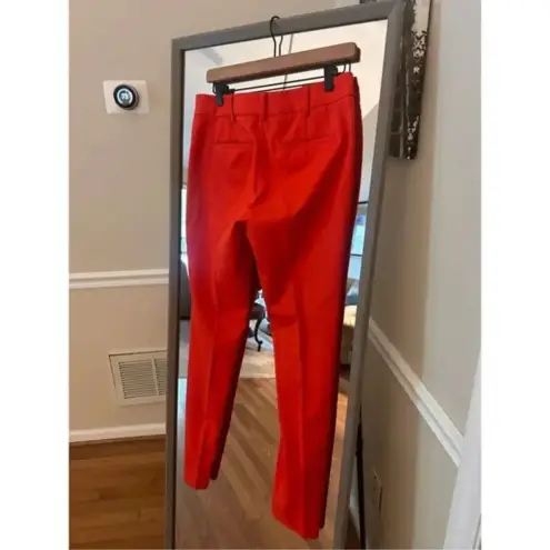 New York & Conpany High Rise Slim Leg‎ Pant Size 4 Orange