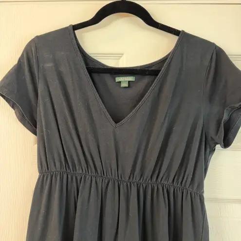 Wild Fable Black Tiered T Shirt Knit Dress Size Large