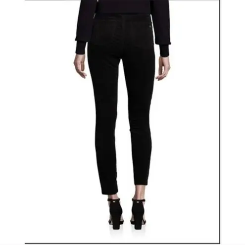 Tory Burch  Black Corduroy Skinny High Waist Pants