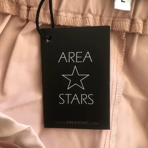 Area Stars NWT Women’s Lightweight Side Zip Pink Everly Slacks Large