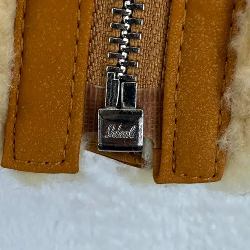 L'Academie x Bridget Taryn Fitted Crop Faux Shearling Jacket XXS Sherpa Coat