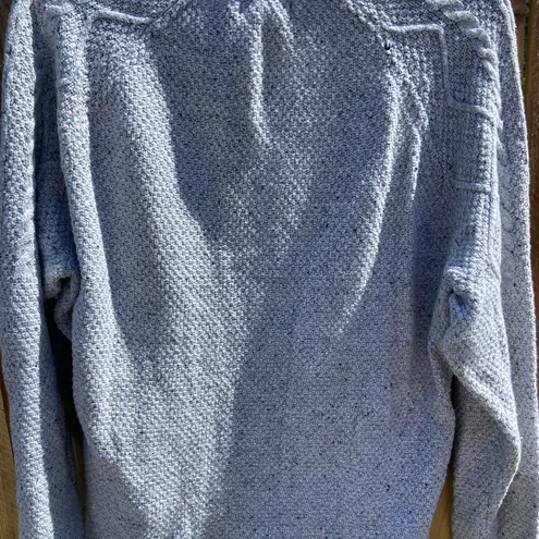 Ruff Hewn  Speckled Gray Knit Sweater