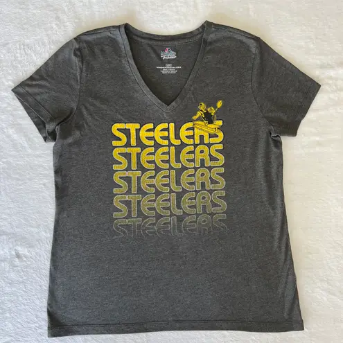 NFL Pittsburg Steelers Womens Short Sleeve Shirt Size Large