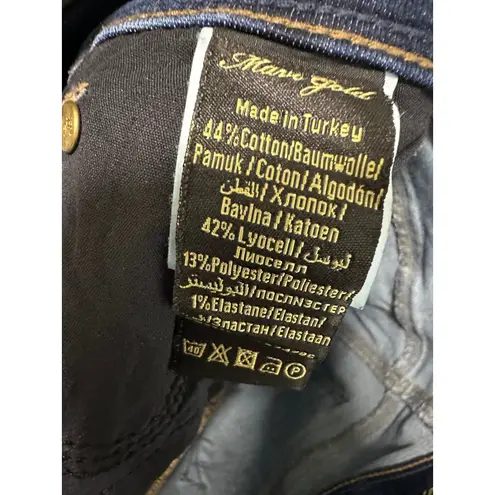 Mavi Jeans Womens Straight Leg Jeans Kerry Mid-Rise Denim Size 28 Stretch