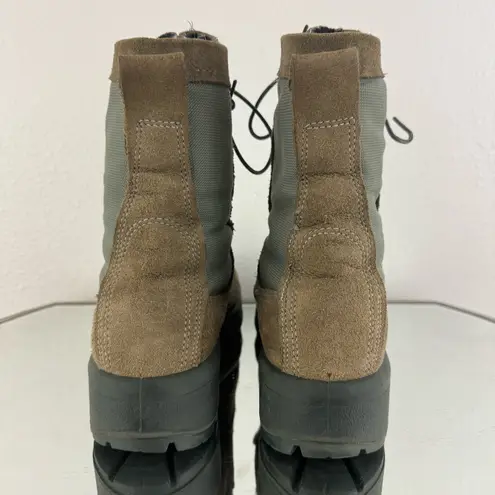 BELLEVILLE Mens Green Air Force Temperate Weather Vibram Lace Up Combat Boots Size 6.5