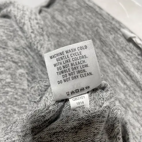 Members Mark Soft Knit Thumbhole Long Sleeve Top Light Heather Grey Size XXL