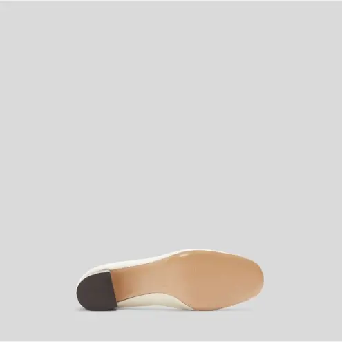 Everlane  The Italian Leather Day Heel in Bone Stacked New Womens Pumps Shoes