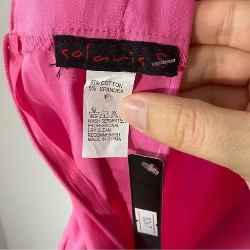 Solaris Y2K Babydoll Cotton Pink Low Back Satin Stretch Mini Dress