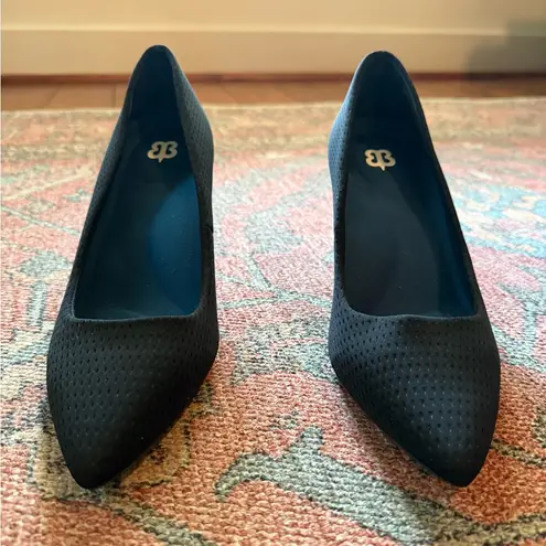 Betabrand Mile Marker Pointed Toe Black Heels Like New ~ Size 9 π§‘π