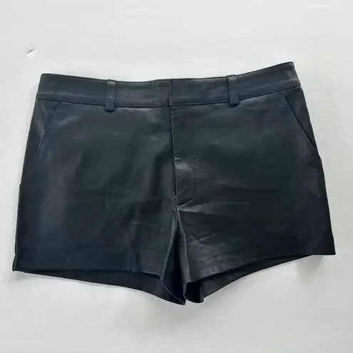 L'Academie Maja Leather Short Size Small Black Revolve Fashion Rock Glam Party