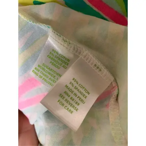 Lilly Pulitzer  Amelia Island Tunic pullover top women's size XS - Image 6