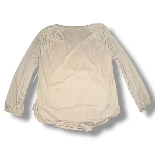 NWOT Dylan by True Grit Women's Glacier Luxe Suede Knit Shirt Size L Size L