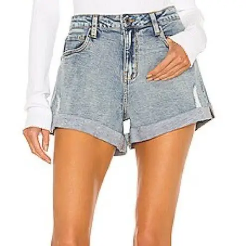We Wore What Low Rise Rolled Shorty in Light Vintage Women’s Sz 26