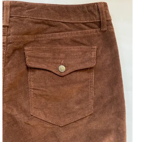 VINTAGE AMERICA Women's Brown Corduroy Vintage Bootcut Jeans Missy Senora 12/31