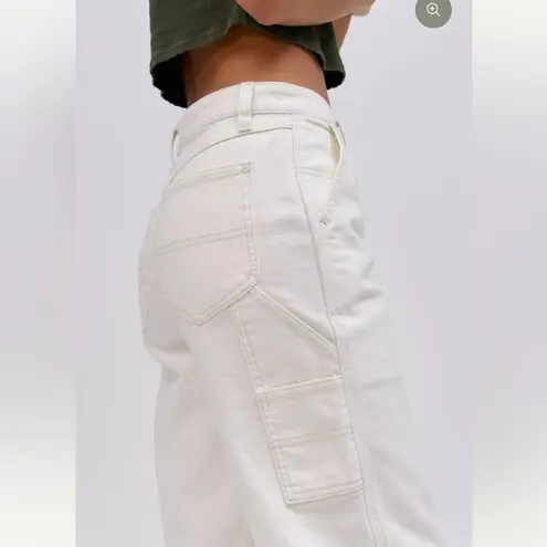 Daydreamer white Straight-leg jeans NWT thumbnail 6
