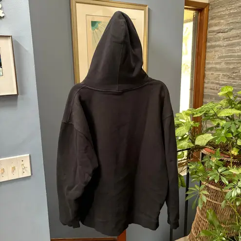 Married to the Mob MTTM B!tchMob Flames Hoodie Sweatshirt Black size XL, Unisex