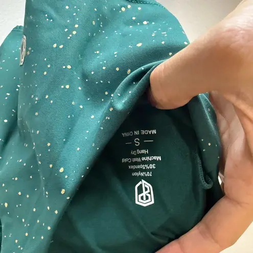 Born Primitive Synergy Cropped Sports Bra size S Green