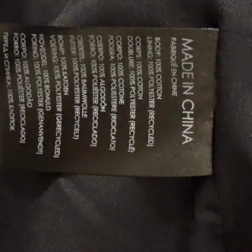 Club Monaco Tweed Cropped Blazer Jacket Blue Ivory Check Size S EUC