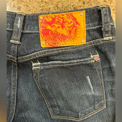 Ed Hardy White Label by Christian Audigier
Easy Rise Boot jeans NWOT Size 28X34