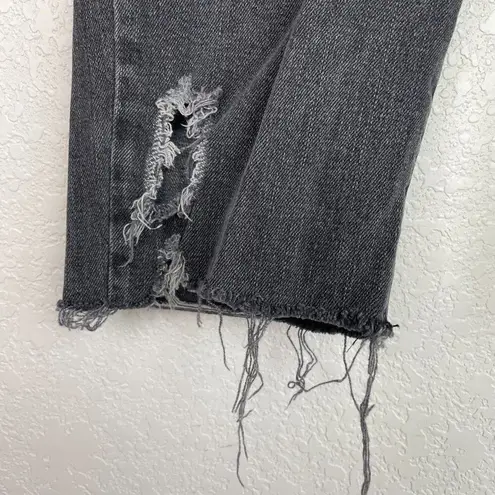 Just USA Black Distressed Cutoff Shorts Size 5