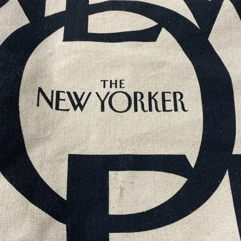 New York Transit The New Yorker canvas tote bag excellent condition
